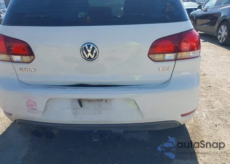 2012 Volkswagen Golf Tdi 4-Door z USA, uszkodzony, nr VIN WVWNM7AJ9CW351663
